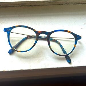 KREWE Carson Optical Glasses in Blue Steel Frames